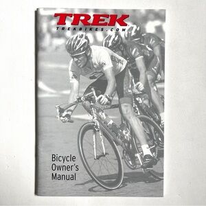 Trek Bicycle Owner's Manual- 4900 model